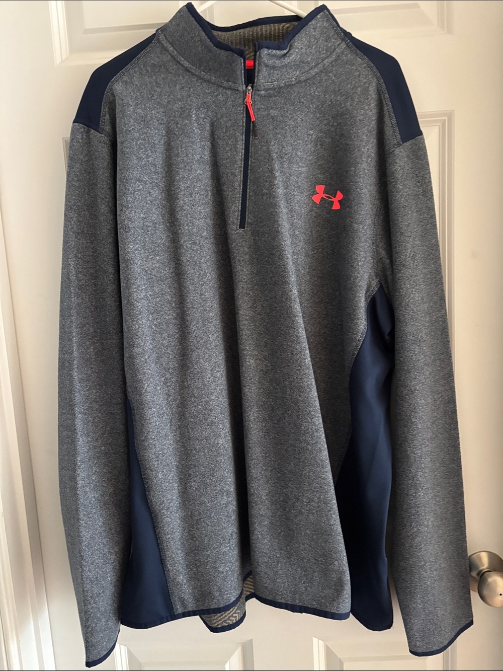 Under Armour Navy Quarter-Zip Pullover